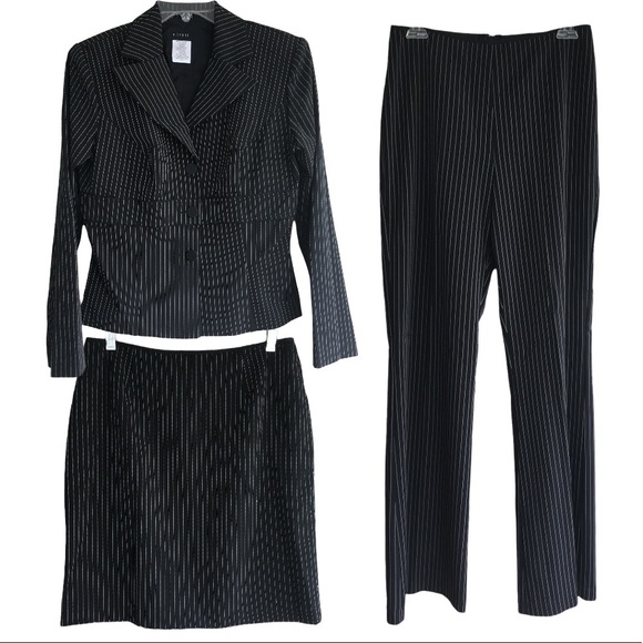 B. Smart Dresses & Skirts - 90s Y2K Vintage 3PC Pinstripe Suit